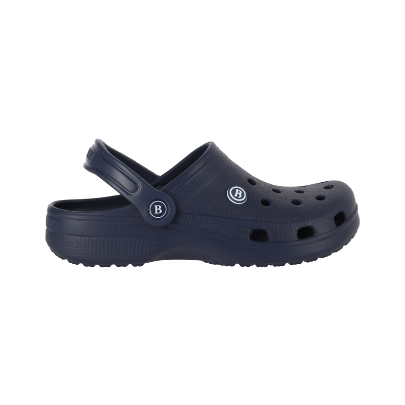ZUECOS MUJER AIR BAMERS ESTAMPADO AZUL - 1