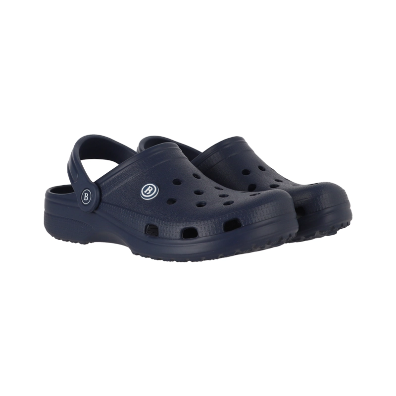 ZUECOS MUJER AIR BAMERS ESTAMPADO AZUL - 5