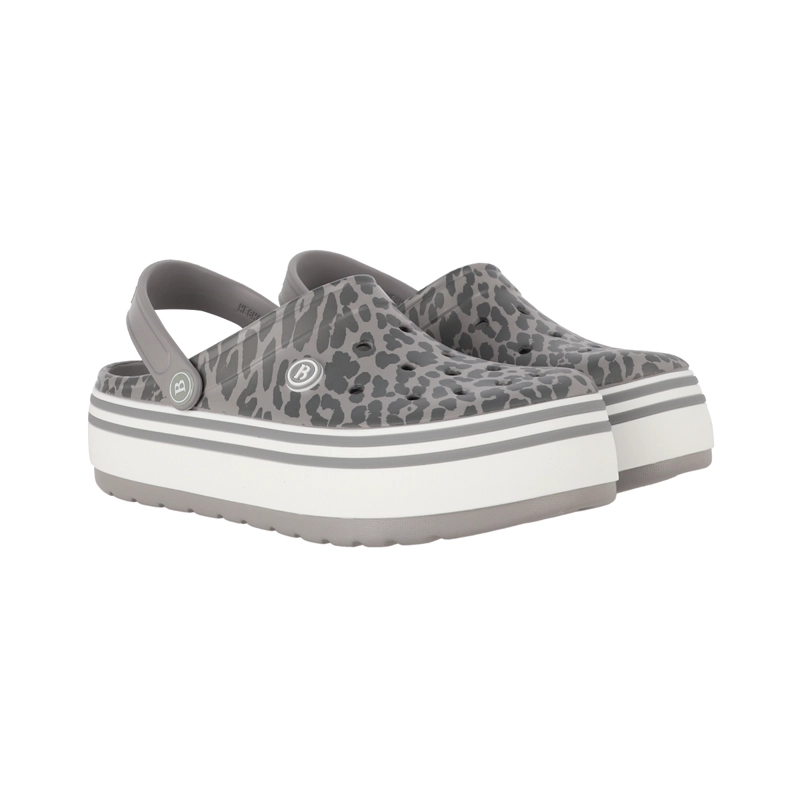 ZUECOS MUJER AIRLINE HIGH BAMERS PRINT GRIS - 5