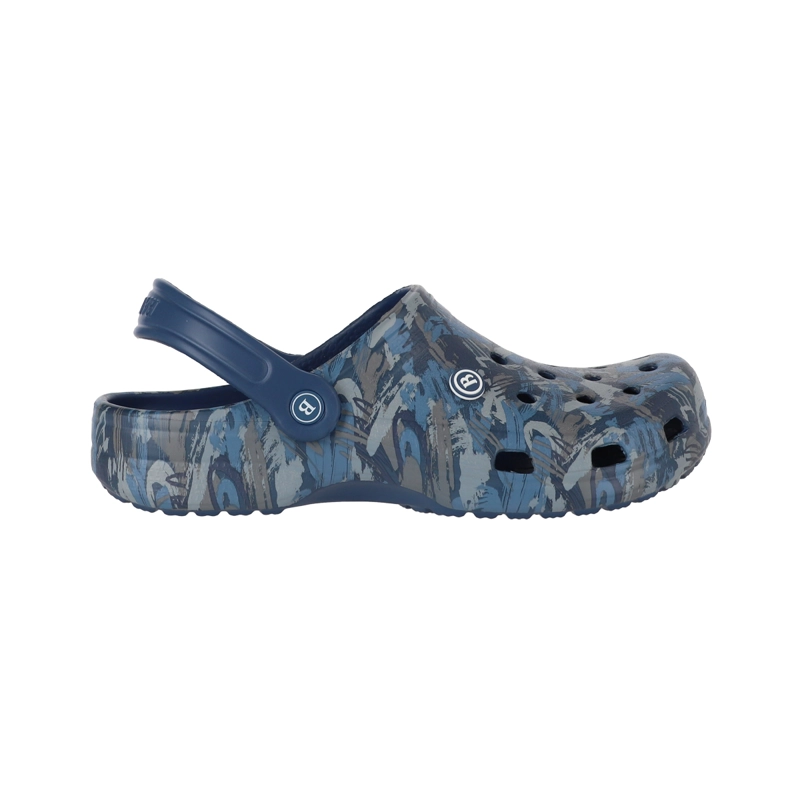 ZUECOS HOMBRE AIR BAMERS ESTAMPADO AZUL - 1