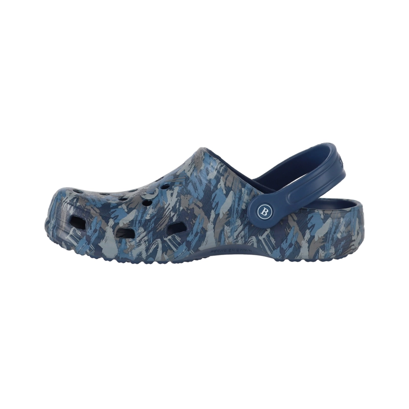 ZUECOS HOMBRE AIR BAMERS ESTAMPADO AZUL - 2