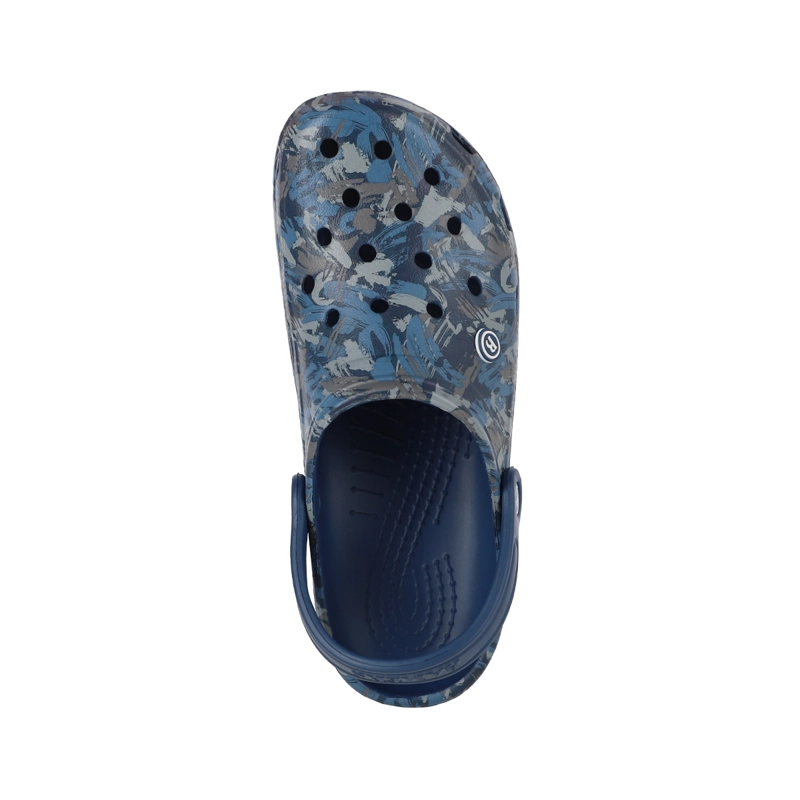 ZUECOS HOMBRE AIR BAMERS ESTAMPADO AZUL - 3