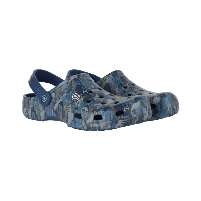 ZUECOS HOMBRE AIR BAMERS ESTAMPADO AZUL - 5