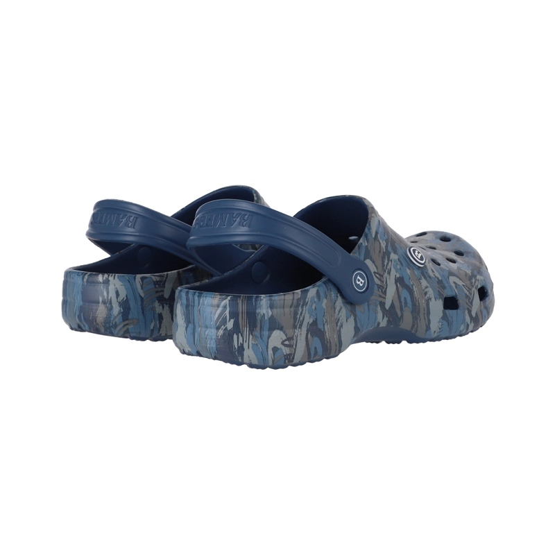 ZUECOS HOMBRE AIR BAMERS ESTAMPADO AZUL - 6