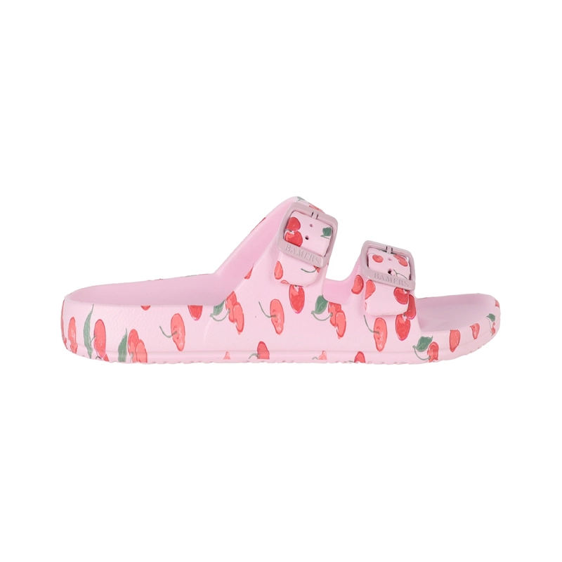 SANDALIAS MUJER KEND VEGAN BAMERS ROSADO PRINT - 1