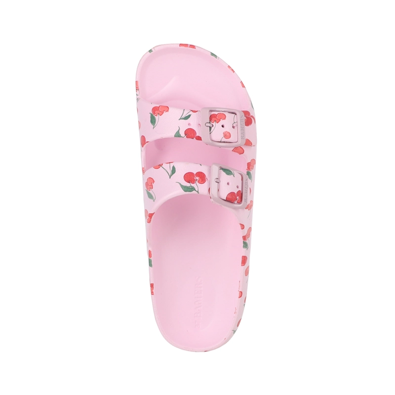 SANDALIAS MUJER KEND VEGAN BAMERS ROSADO PRINT - 3