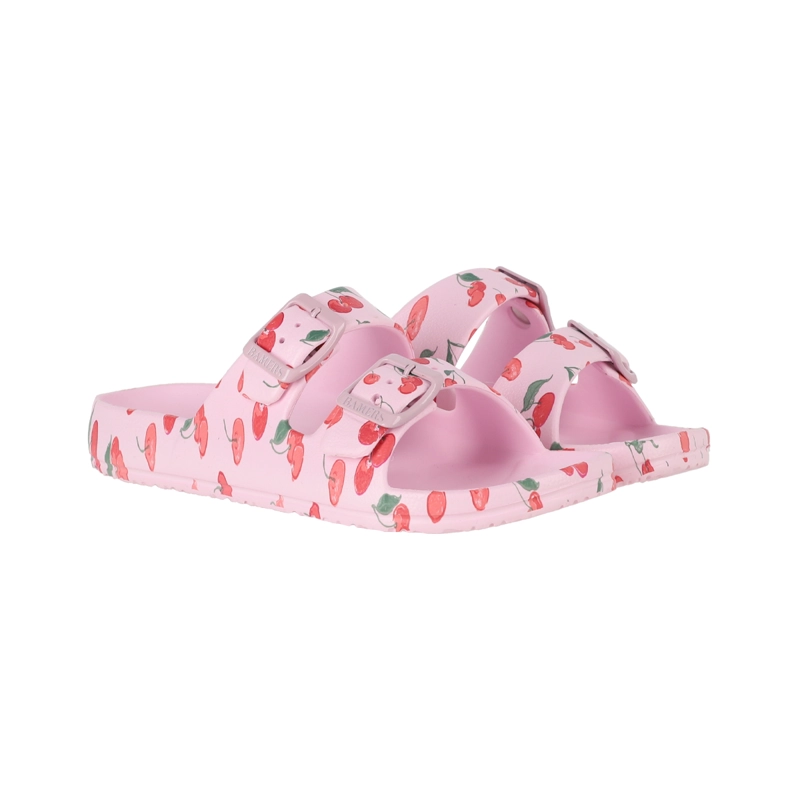 SANDALIAS MUJER KEND VEGAN BAMERS ROSADO PRINT - 5
