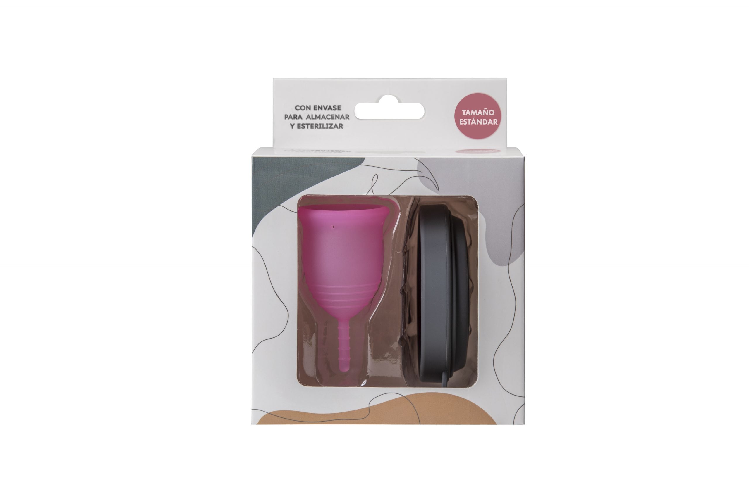 COPA MENSTRUAL AYLA CON ESTERILIZADOR ESTÁNDAR 25MM - 1
