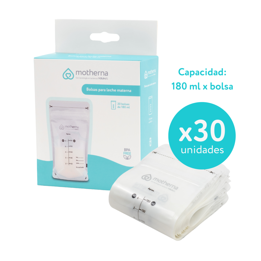 BOLSAS PARA LECHE MATERNA MOTHERNA 30 UNS - 7