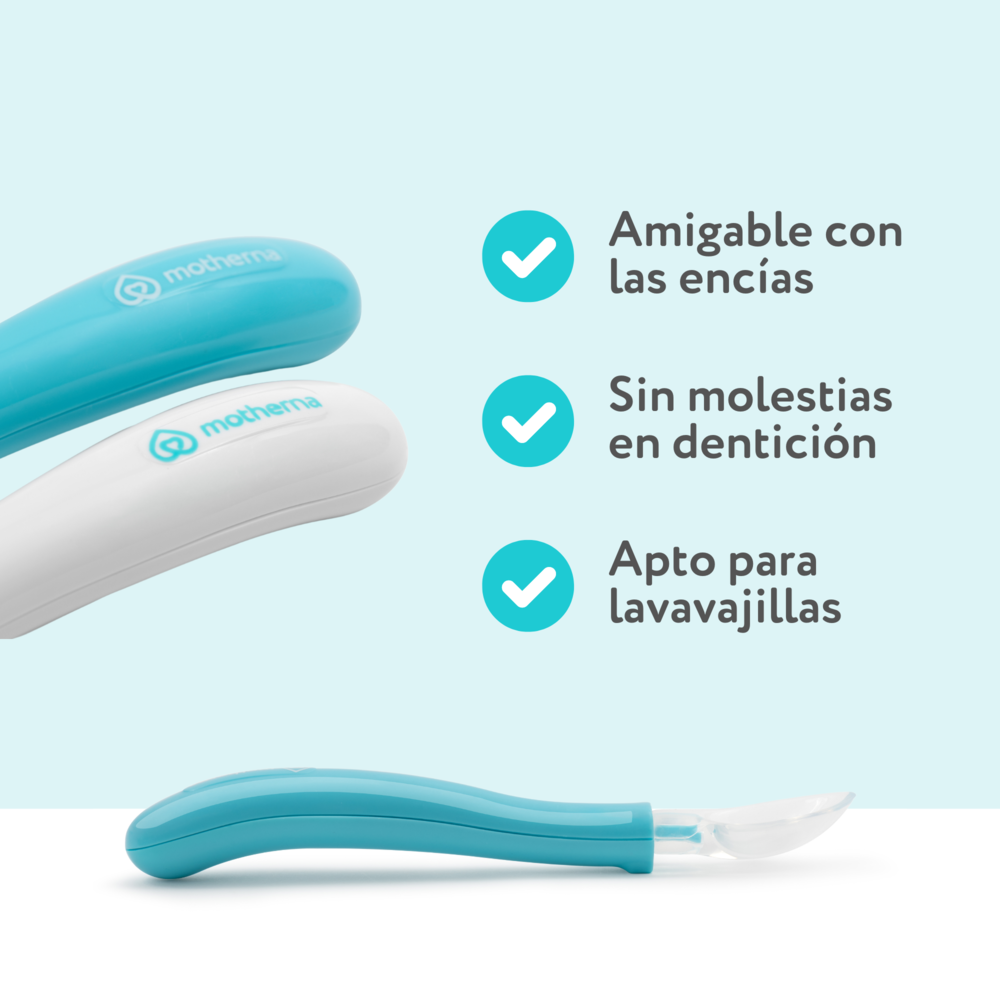 CUCHARAS PUNTA DE SILICONA MOTHERNA 2 UNS - 5