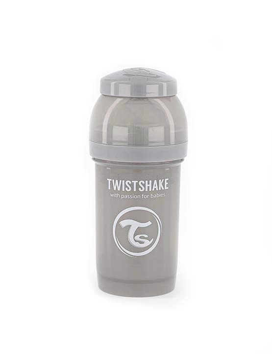MAMADERA TWISTSHAKE ANTI-CÓLICO 180ML PASTEL GRIS - 3