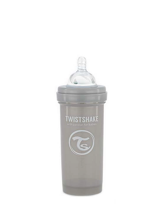 MAMADERA TWISTSHAKE ANTI-CÓLICO 260ML PASTEL GRIS - 2
