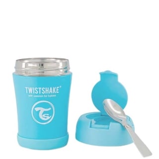 TERMO PARA COMIDA TWISTSHAKE AZUL PASTEL - 1