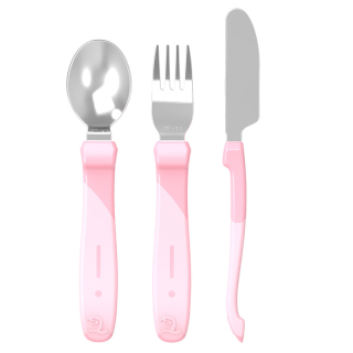 SERVICIO TWISTSHAKE ACERO INOX 12+M ROSADO - 1