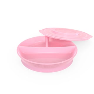 PLATO TWISTSHAKE DIVIDIDO 6+M PASTEL ROSADO - 1
