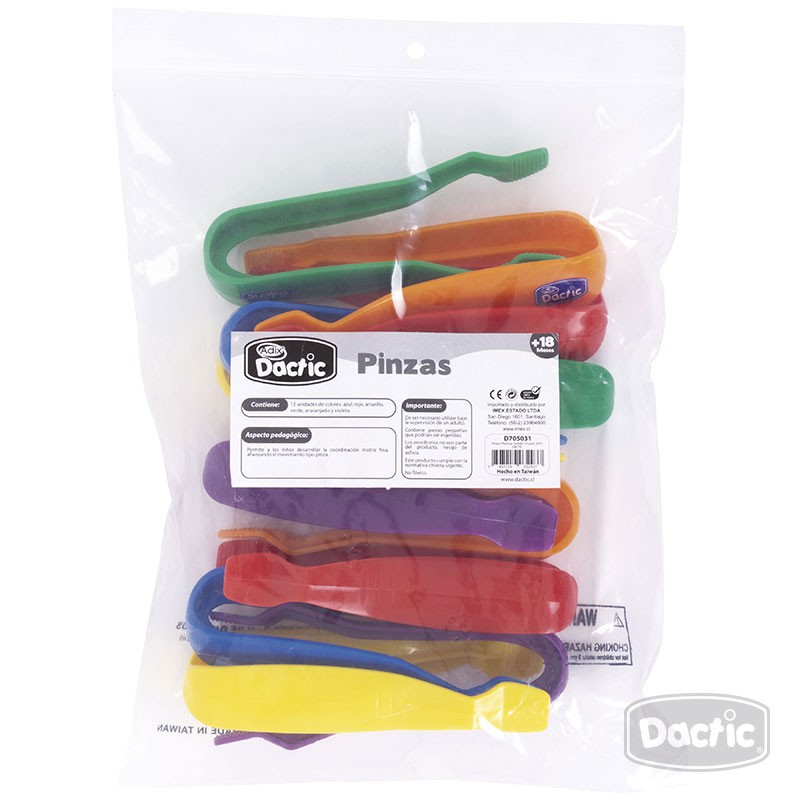 PINZAS GRANDES DACTIC MULTICOLOR - 3