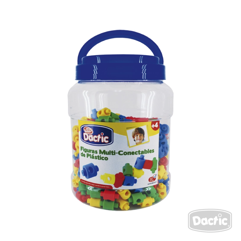 CONECTABLE MÚLTIPLE PLÁSTICO 120U (033) DACTIC MULTICOLOR - 1