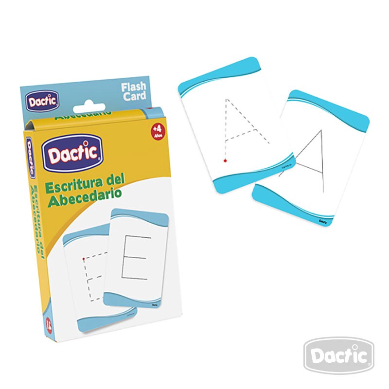 LÁMINA DACTIC ESCRITURA ABC IMPRENTA 4/5A MULTICOLOR - 1