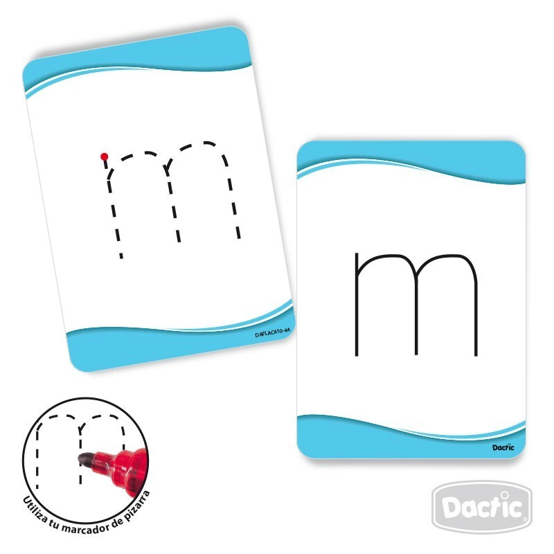 LÁMINA DACTIC ESCRITURA ABC IMPRENTA 4/5A MULTICOLOR - 2