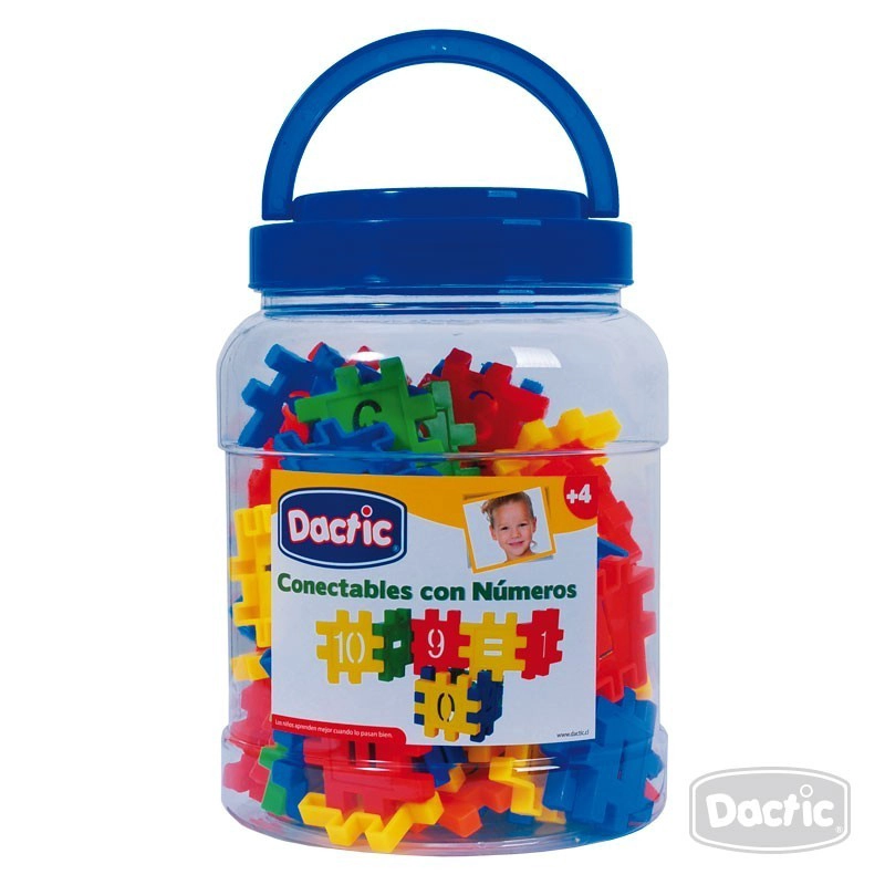 CONECTABLE PIEZA C/NÚMERO 85U (035) DACTIC MULTICOLOR - 1