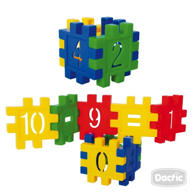 CONECTABLE PIEZA C/NÚMERO 85U (035) DACTIC MULTICOLOR - 2