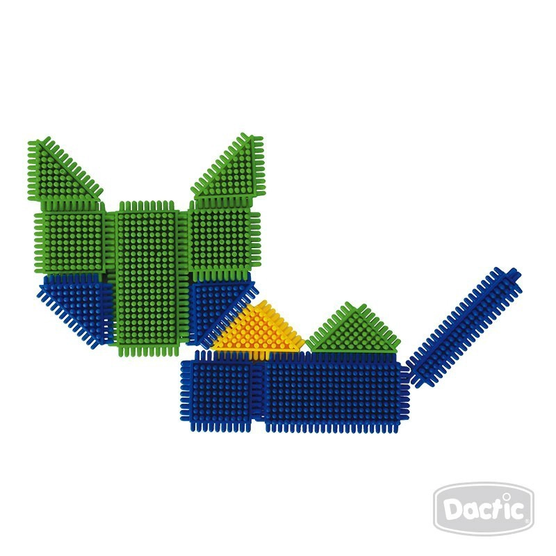 CONECTABLE RECTO PLÁSTICO 48U (037) DACTIC MULTICOLOR - 2