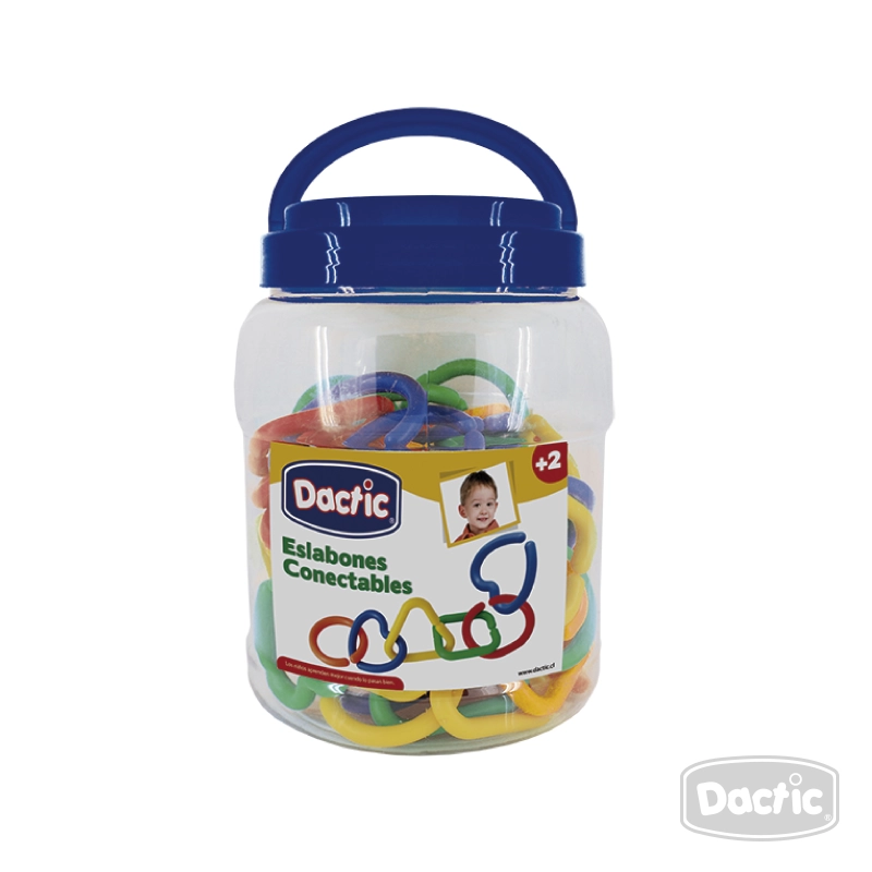 JUGUETE DACTIC CONECTABLE ESLABÓN SURTIDO 70U (042) - 1