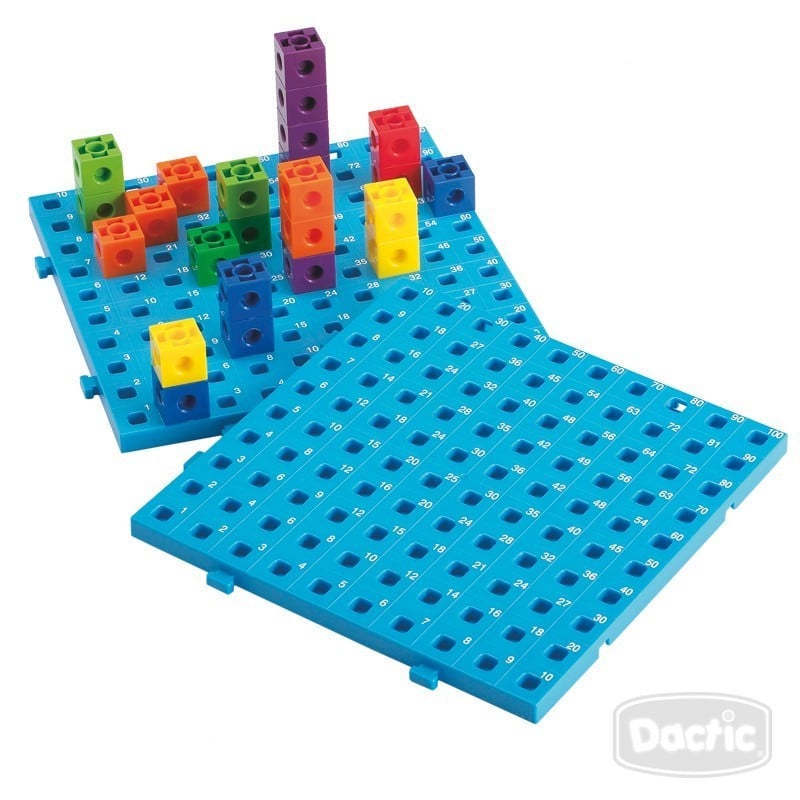 TABLERO DE ACTIVIDADES DACTIC CON CUBOS CONECTORES - 1