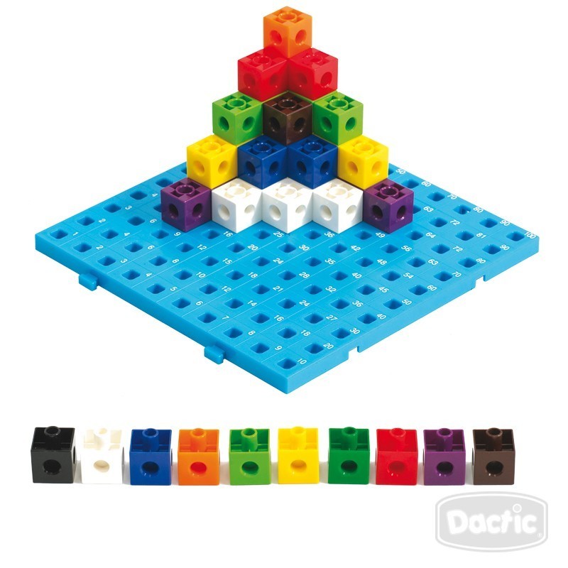 TABLERO DE ACTIVIDADES DACTIC CON CUBOS CONECTORES - 2