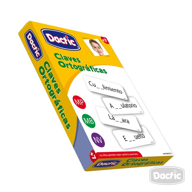 LÁMINA DACTIC CLAVE ORTOGRÁFICA 6X17 CM (051) - 4