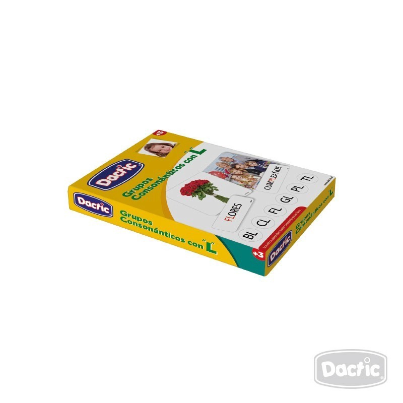 LÁMINAS DACTIC GRUPOS CONSONÁNTICOS CON ''L'' 4/5A MULTICOLOR - 1