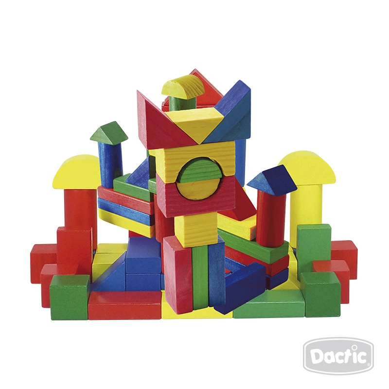 BLOQUES LOGICOS DE MADERA COLORES | 24 / 36 - 2