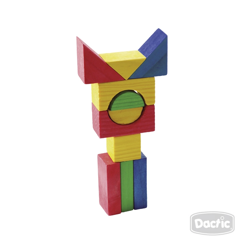 BLOQUES LOGICOS DE MADERA COLORES | 24 / 36 - 4