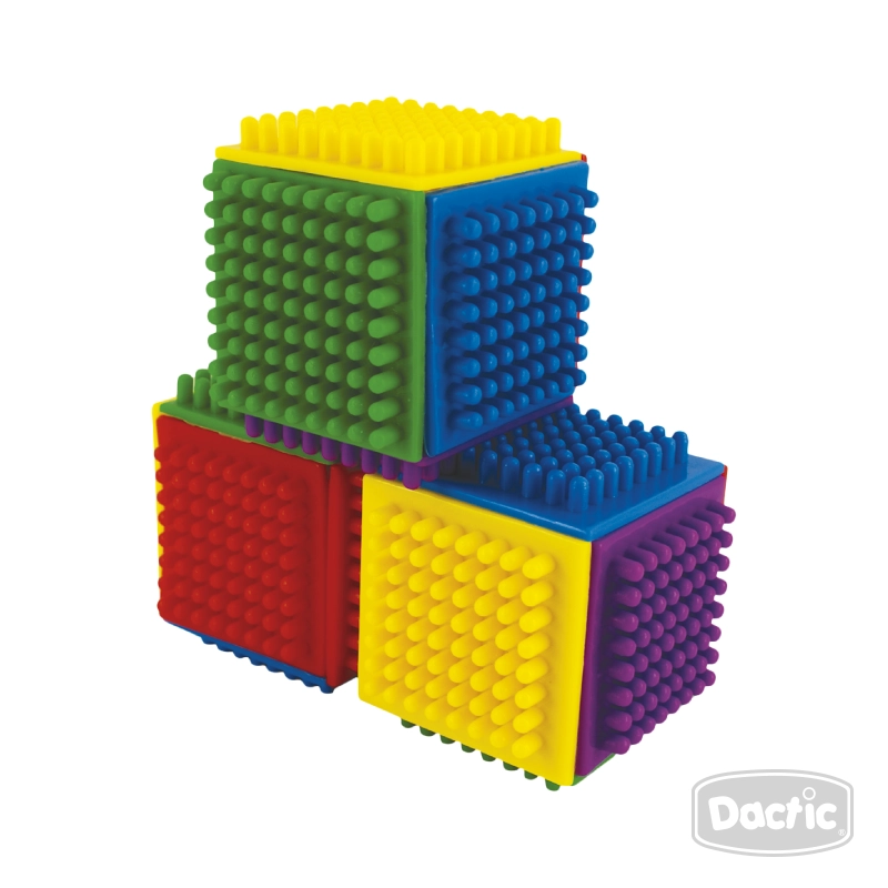 JUGUETE DACTIC CONECTABLE CUBO ARMABLE 85U (044) - 3