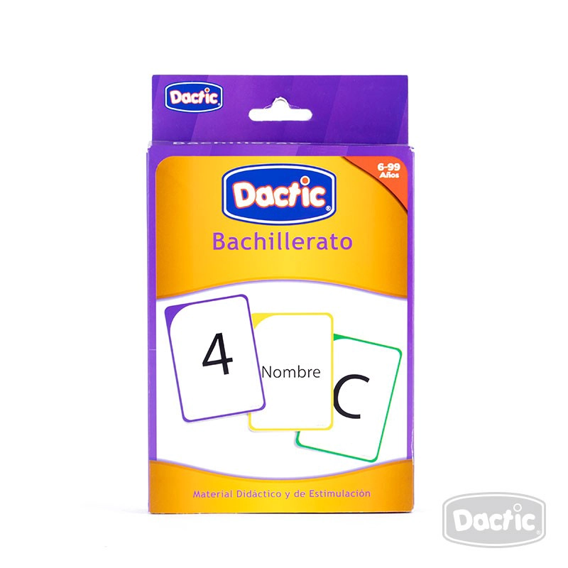 BACHILLERATO 17X12 CM (070) DACTIC MULTICOLOR - 3