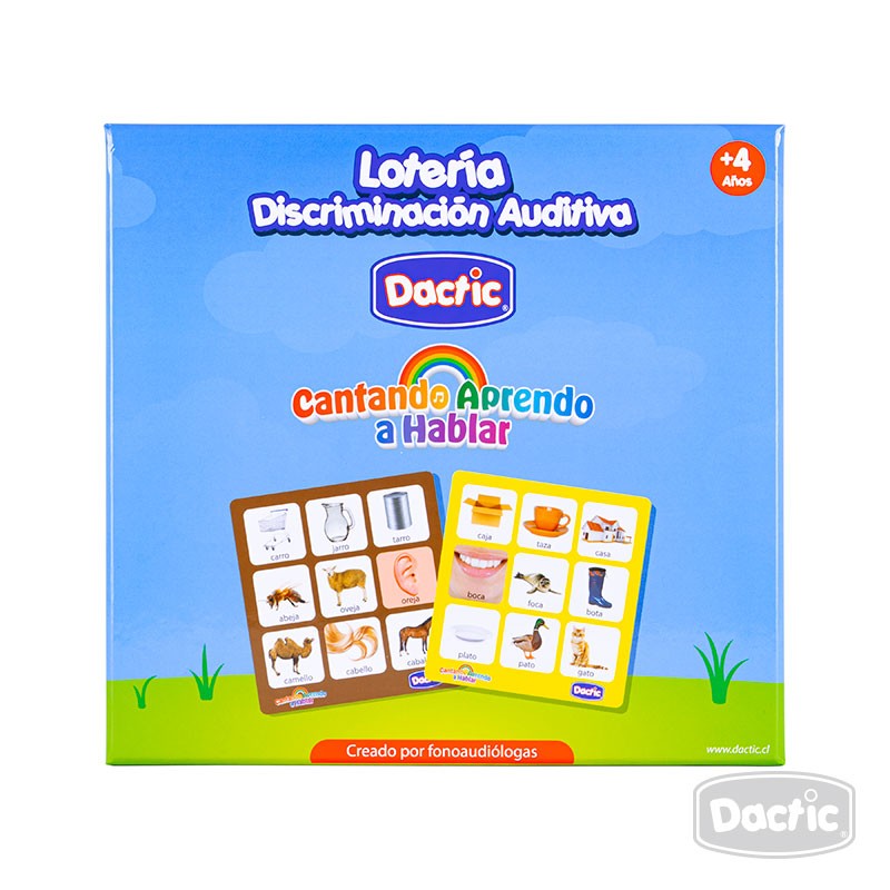 JUGUETE DACTIC LOTERÍA DISC. AUDITIVA CANTANDO (004) - 1