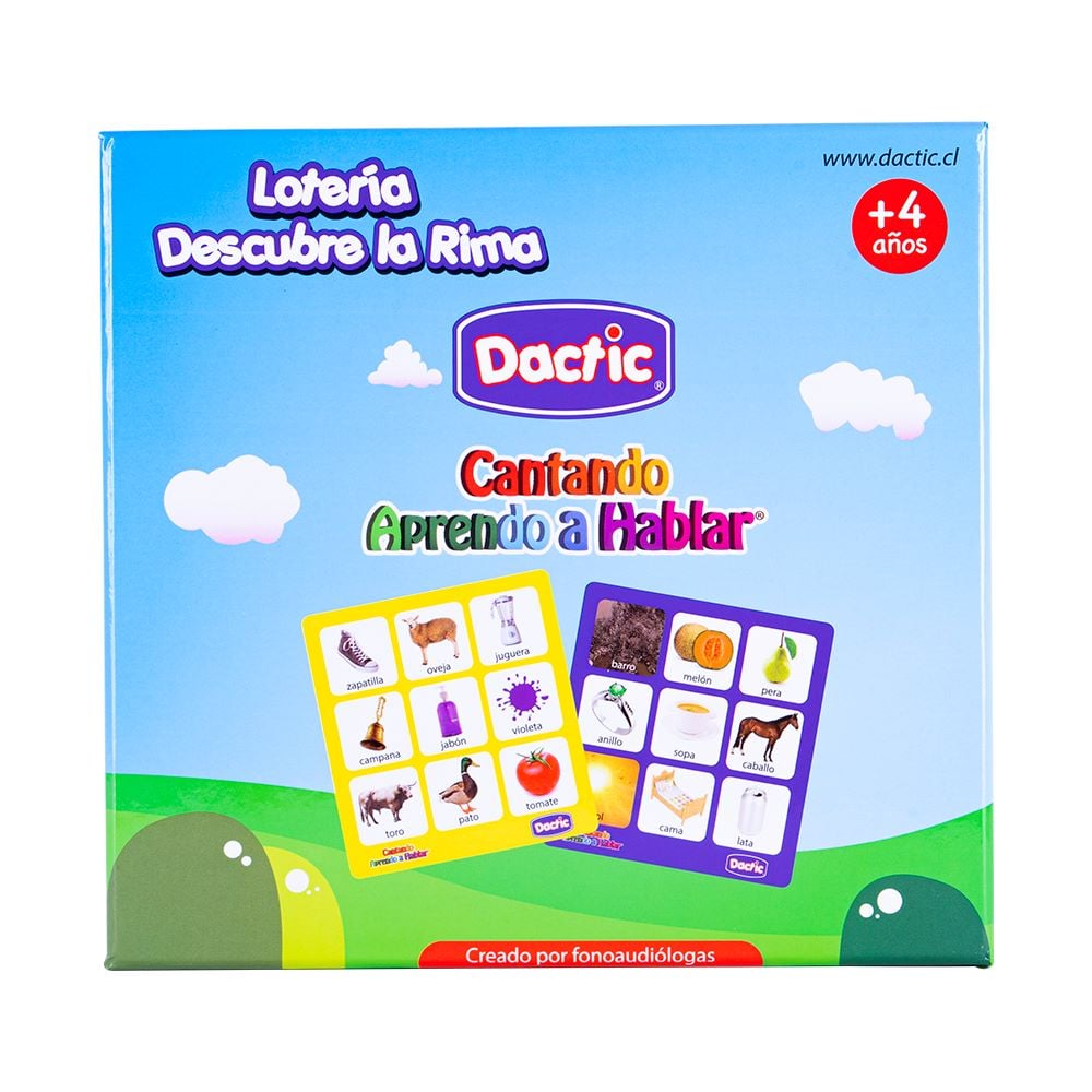 LOTERÍA DACTIC DESCUBRE LA RIMA CANTANDO - 1