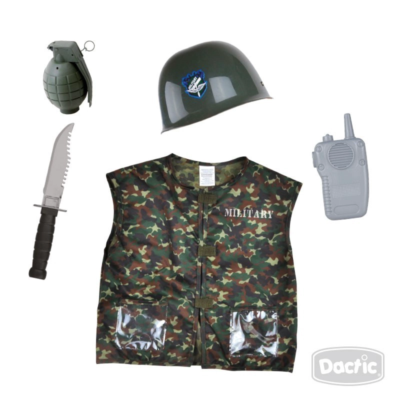 DISFRAZ DACTIC MILITAR - 2