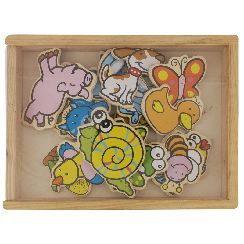 FICHAS MAGNETICAS ANIMALES DE LA GRANJA - 1