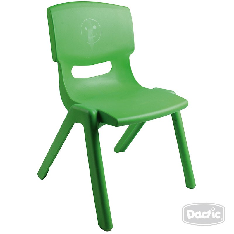 SILLA INFANTIL PLASTICA VERDE - 1