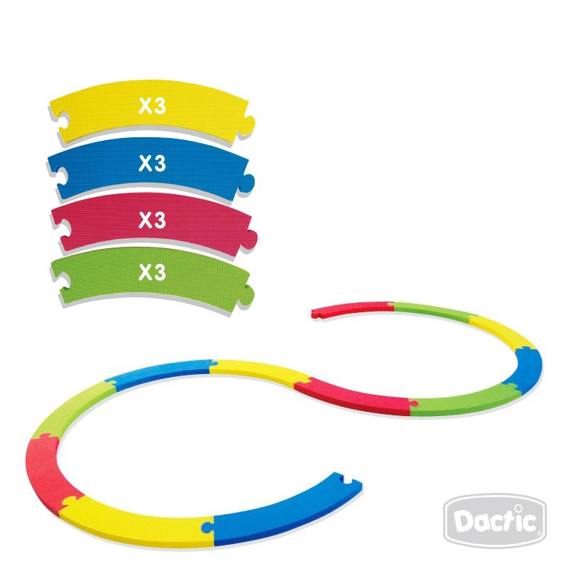 CIRCUITO EQUILIBRIO GOMA EVA  (014) DACTIC