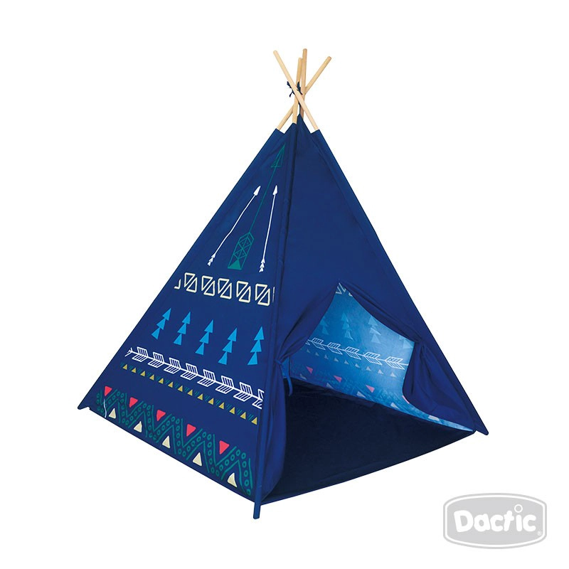 CARPA TIPI DACTIC MULTICOLOR AZUL 120X120X150 CM (062) - 1