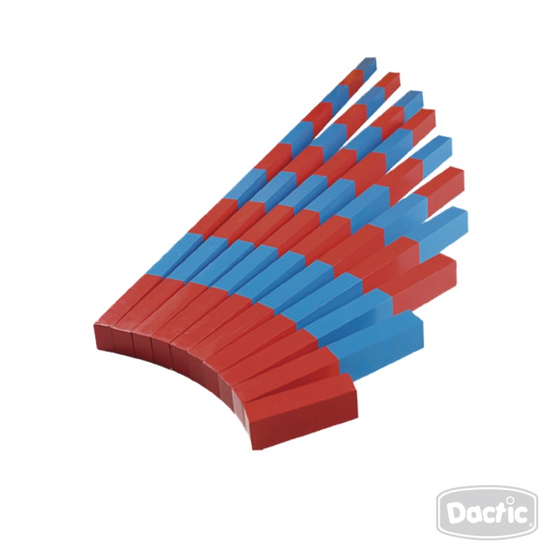 BARRAS NUMÉRICAS AZUL/ROJO - 1