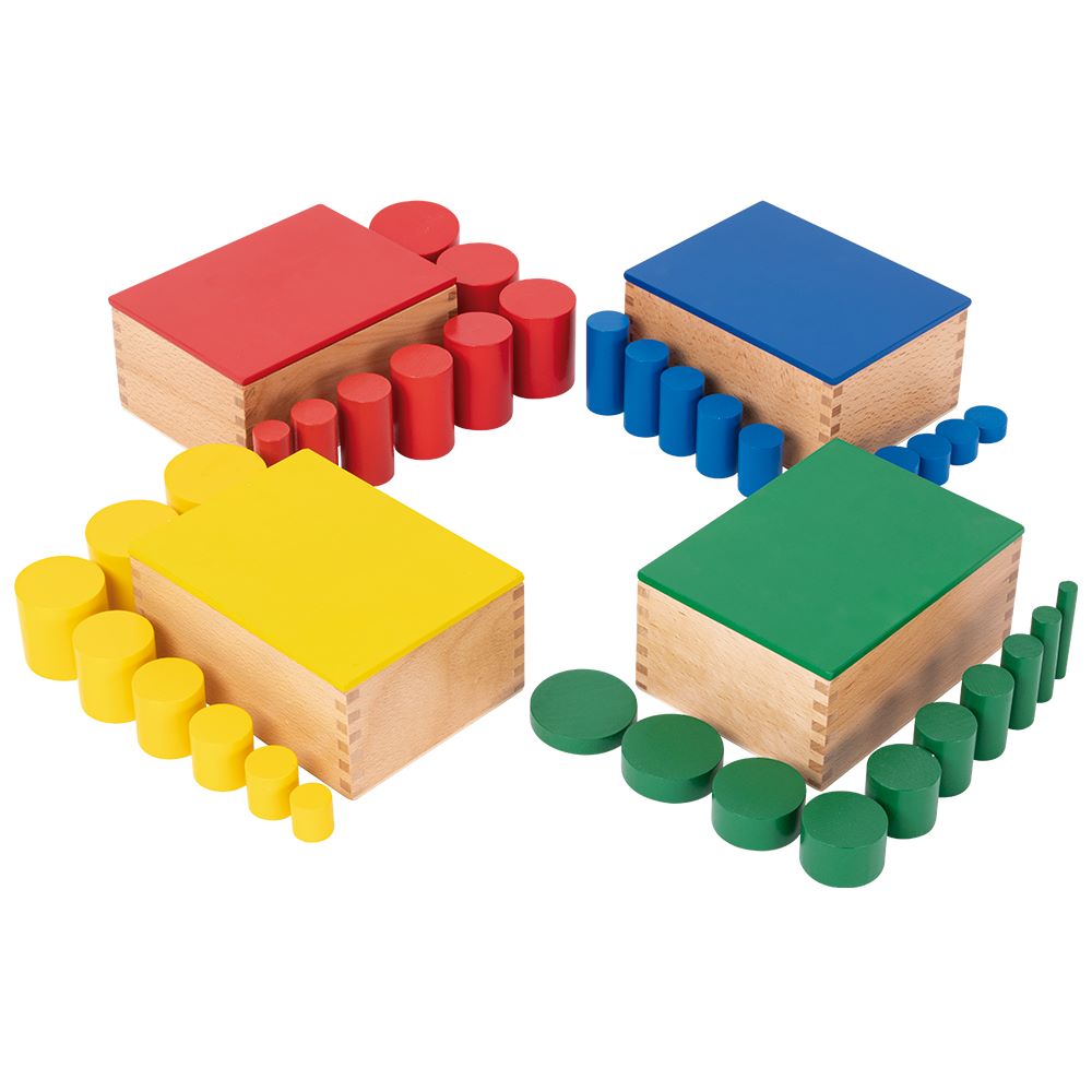 SET DACTIC CILINDROS MADERA - 1