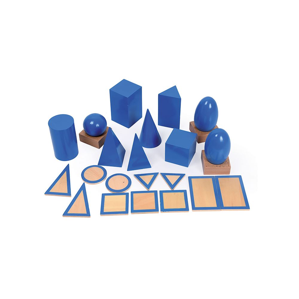 CUERPOS GEOMÉTRICOS TRIDIMENSIONALES DACTIC MADERA CON BASE - 1