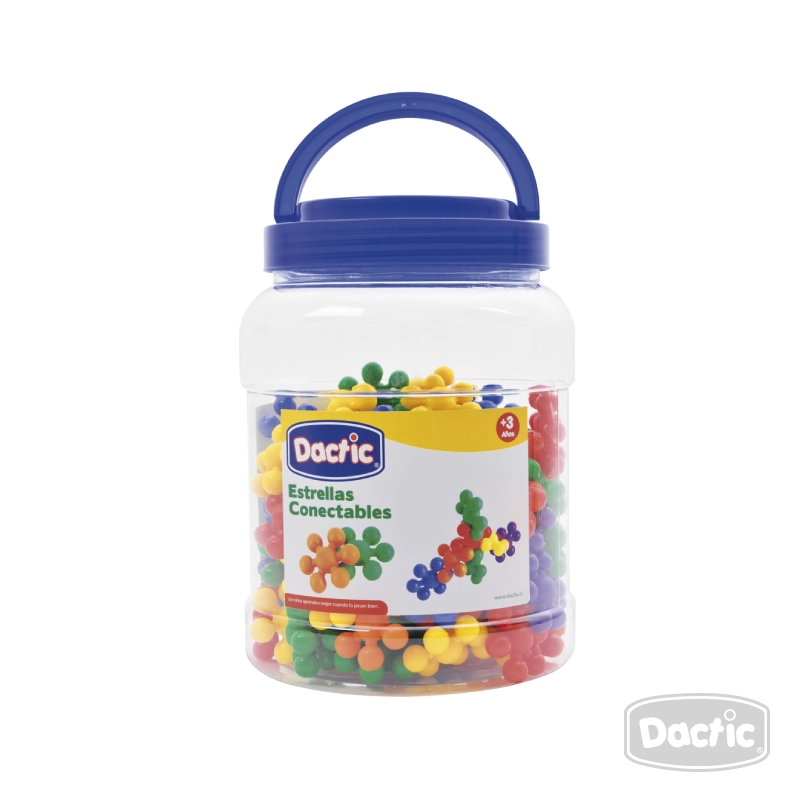 CONECTABLE ESTRELLA PLÁSTICO 100U (014) DACTIC MULTICOLOR - 1