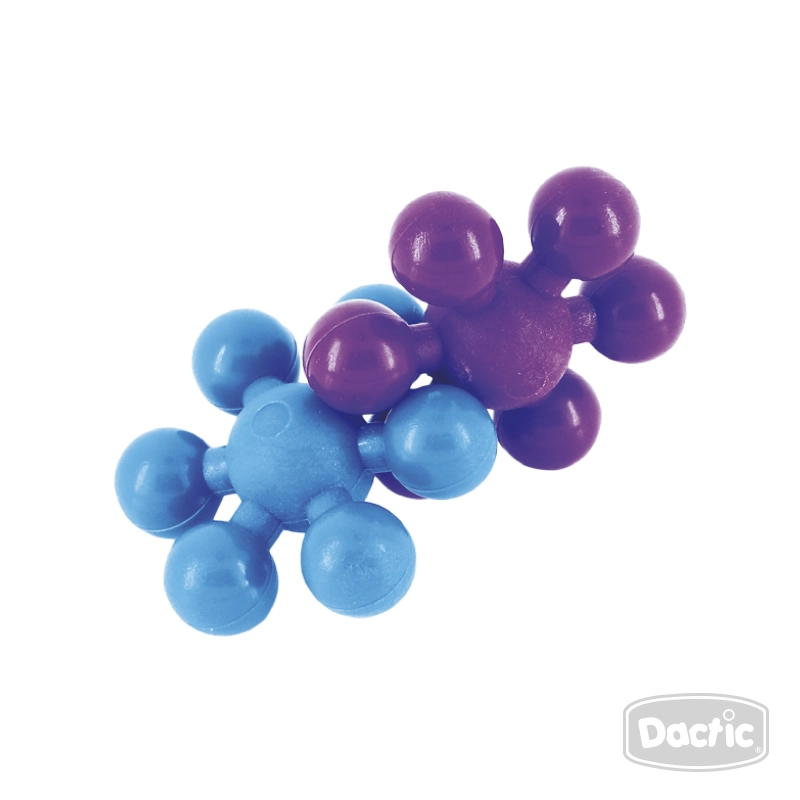 CONECTABLE ESTRELLA PLÁSTICO 100U (014) DACTIC MULTICOLOR - 2