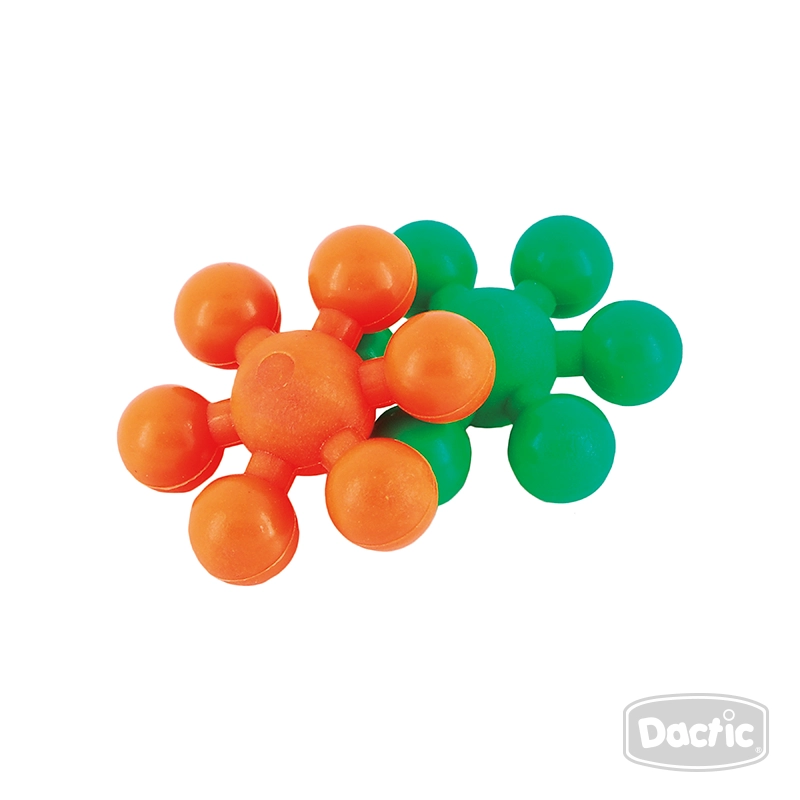 CONECTABLE ESTRELLA PLÁSTICO 100U (014) DACTIC MULTICOLOR - 3