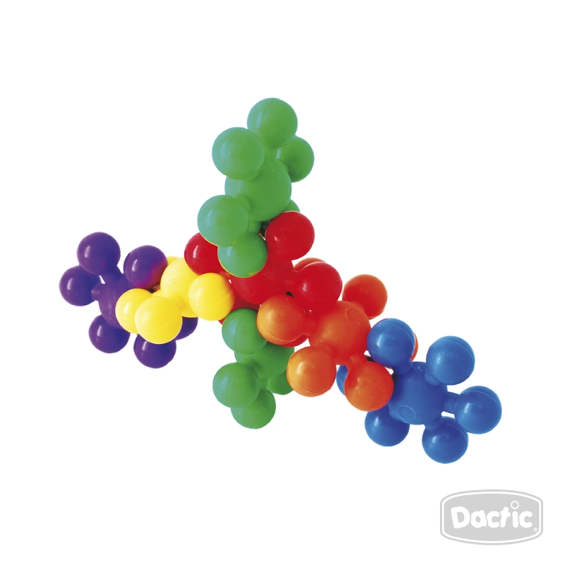 CONECTABLE ESTRELLA PLÁSTICO 100U (014) DACTIC MULTICOLOR - 4