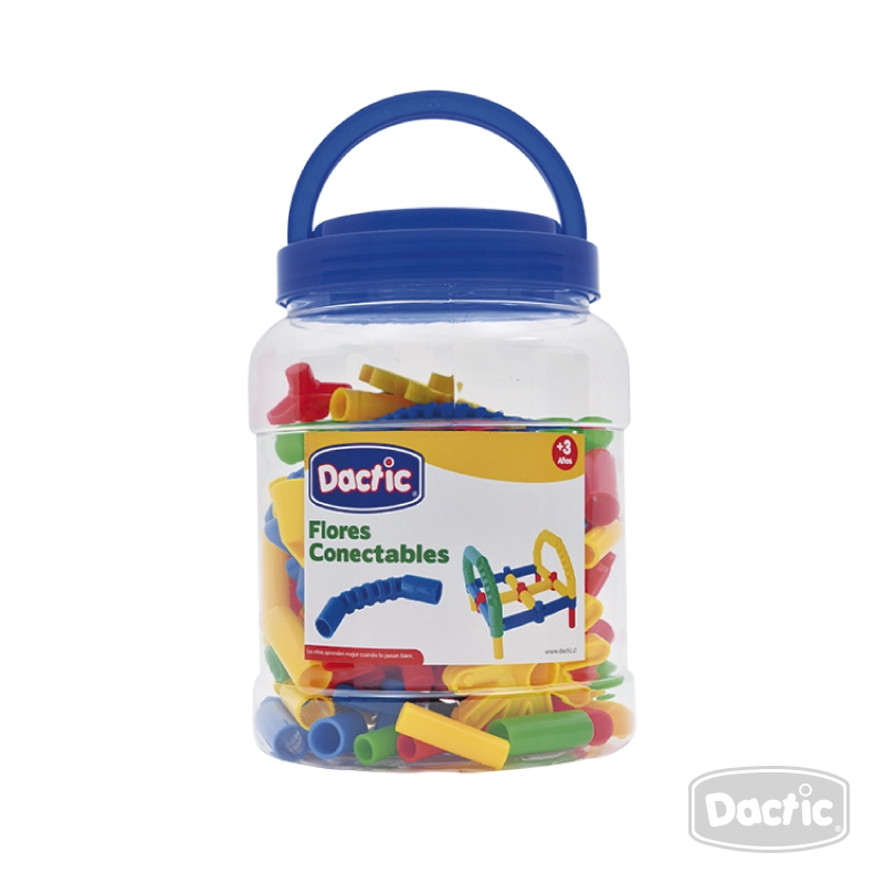 CONECTABLE FLOR PLÁSTICO 80U (016) DACTIC MULTICOLOR - 1